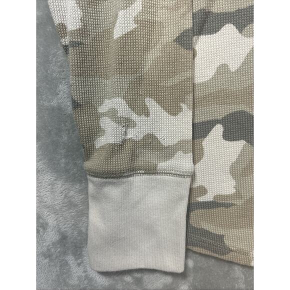 Carhartt Women’s Hayward Camo Long Sleeve Henley Thermal T-Shirt Size XL - Picture 9 of 15